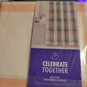 Shower curtain nib